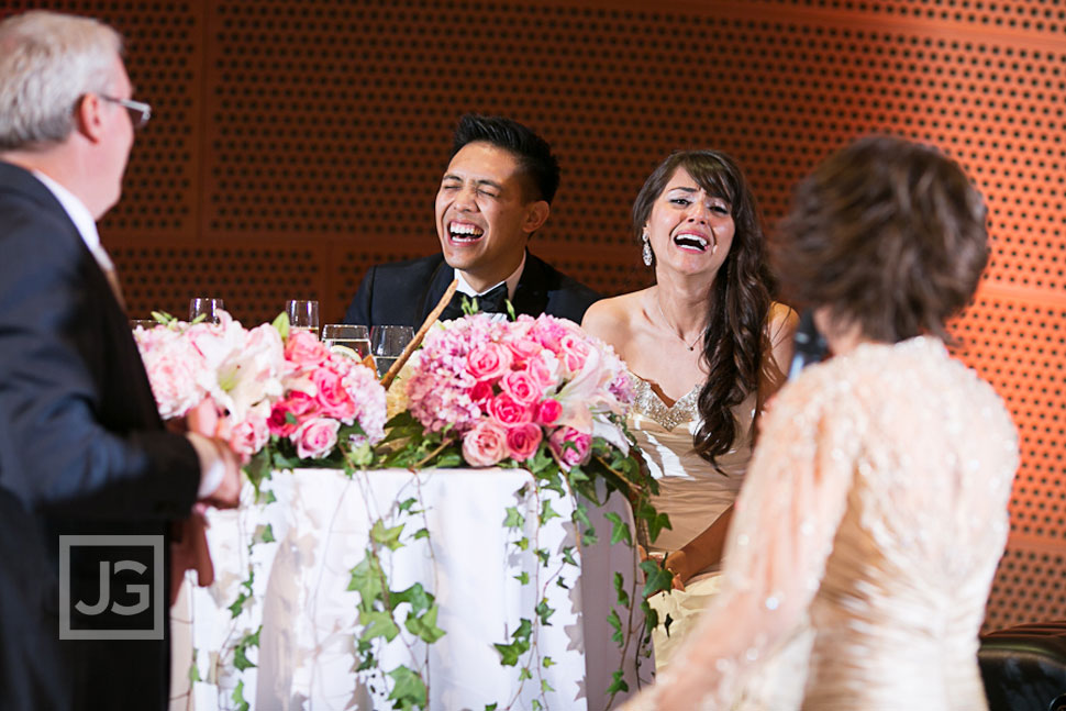 Walt Disney Concert Hall Wedding Reception Speeches