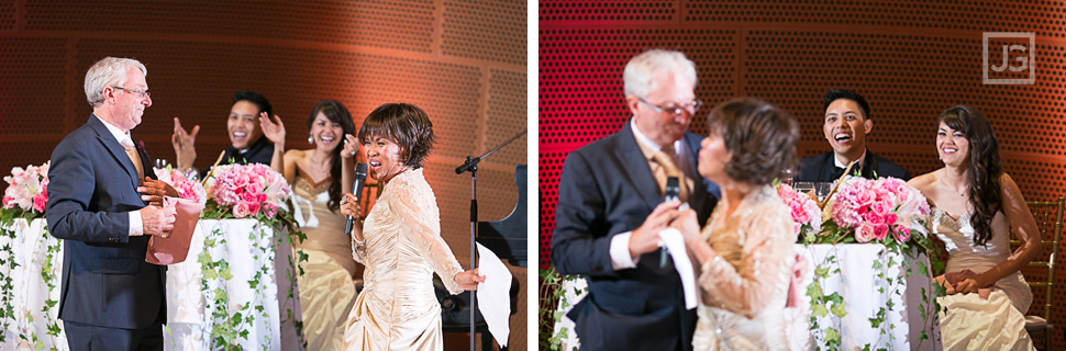 Walt Disney Concert Hall Wedding Reception Speeches
