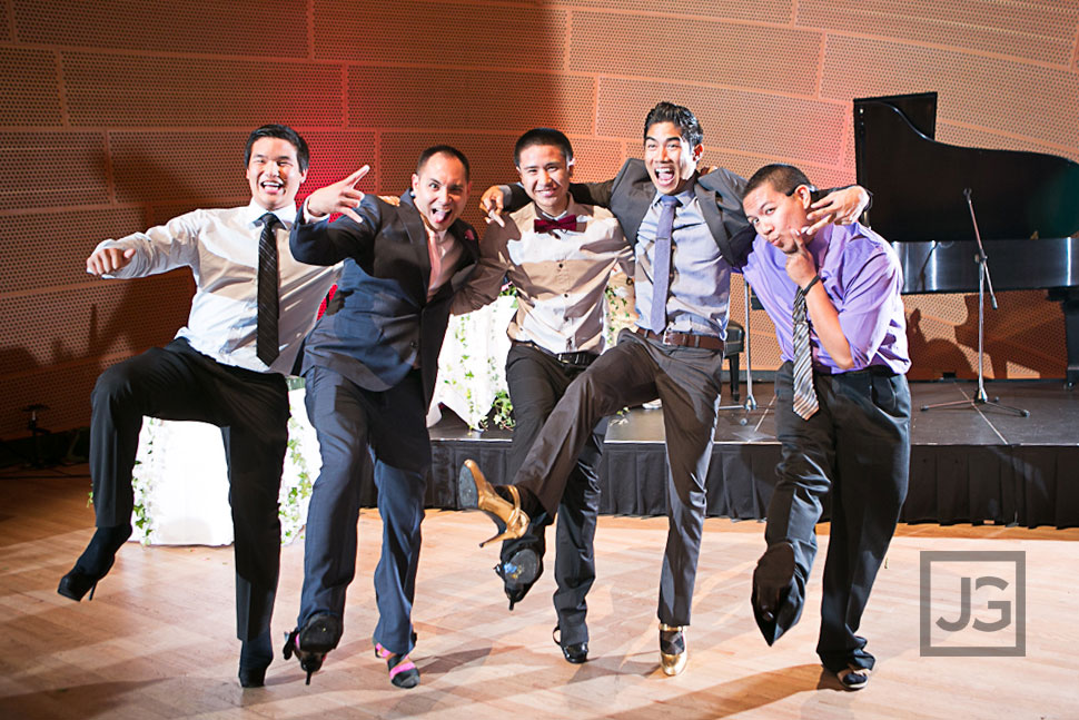 Walt Disney Concert Hall Wedding Reception Games