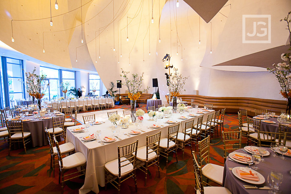 Walt Disney Concert Hall Wedding Reception