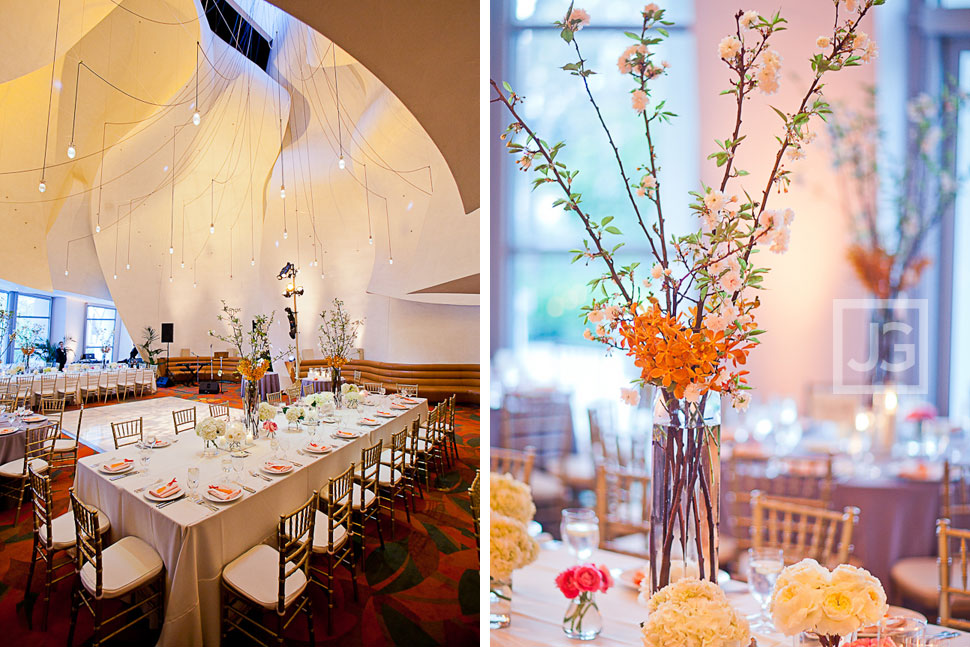 Walt Disney Concert Hall Wedding Reception