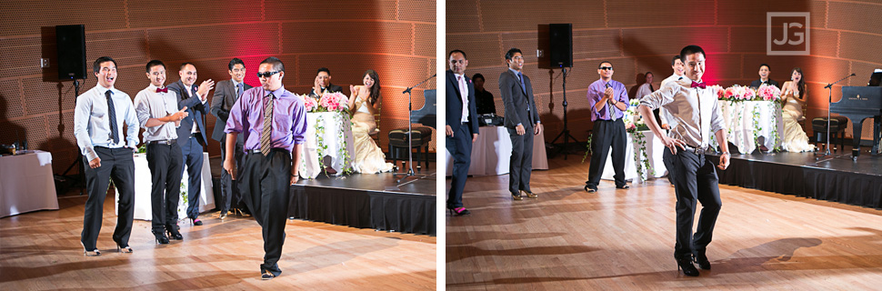 Walt Disney Concert Hall Wedding Reception Games