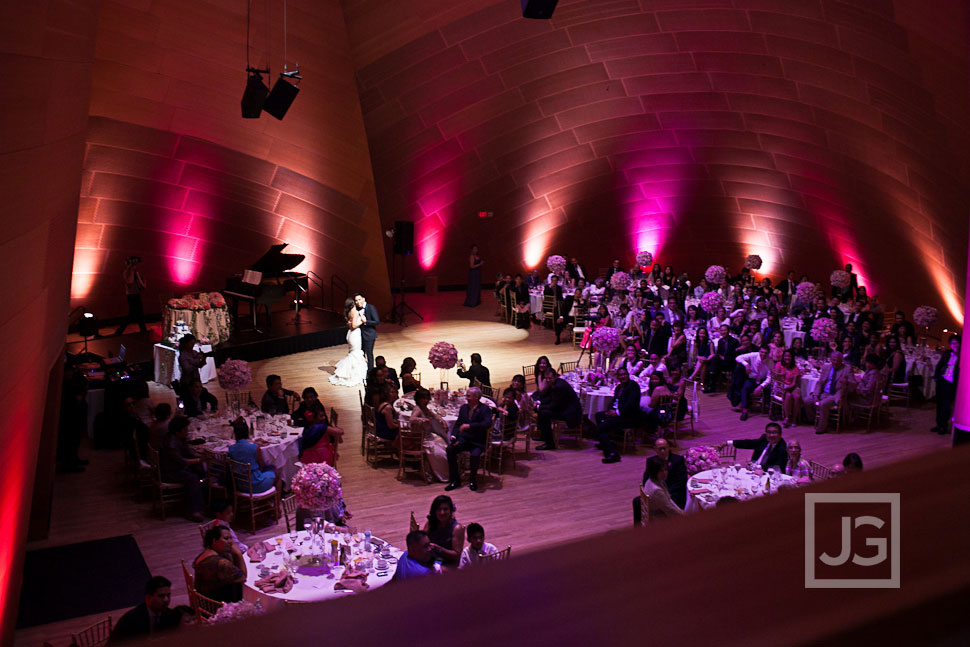 Walt Disney Concert Hall Wedding Reception