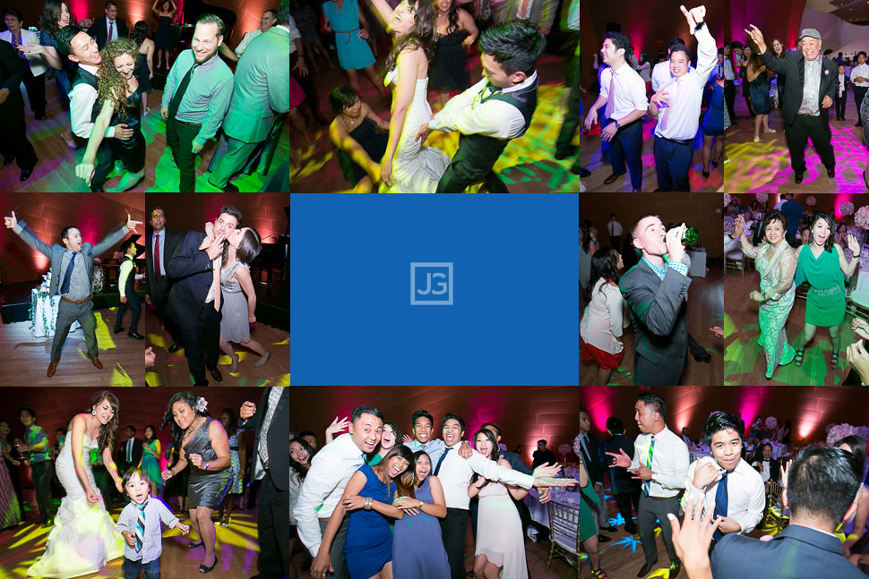 Walt Disney Concert Hall Wedding Reception Dancing