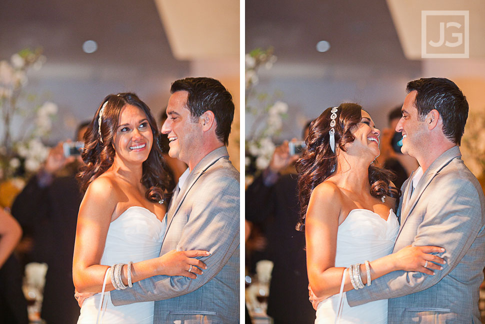 Walt Disney Concert Hall Wedding Reception First dance