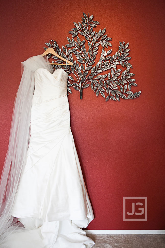 Wedding Dress Preparation