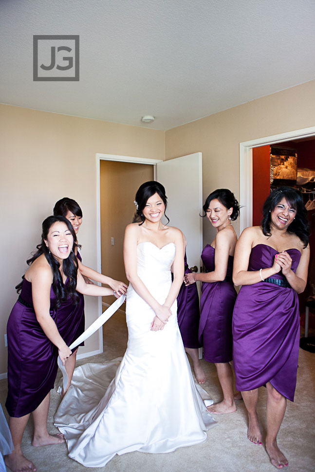 Wedding Dress Preparation