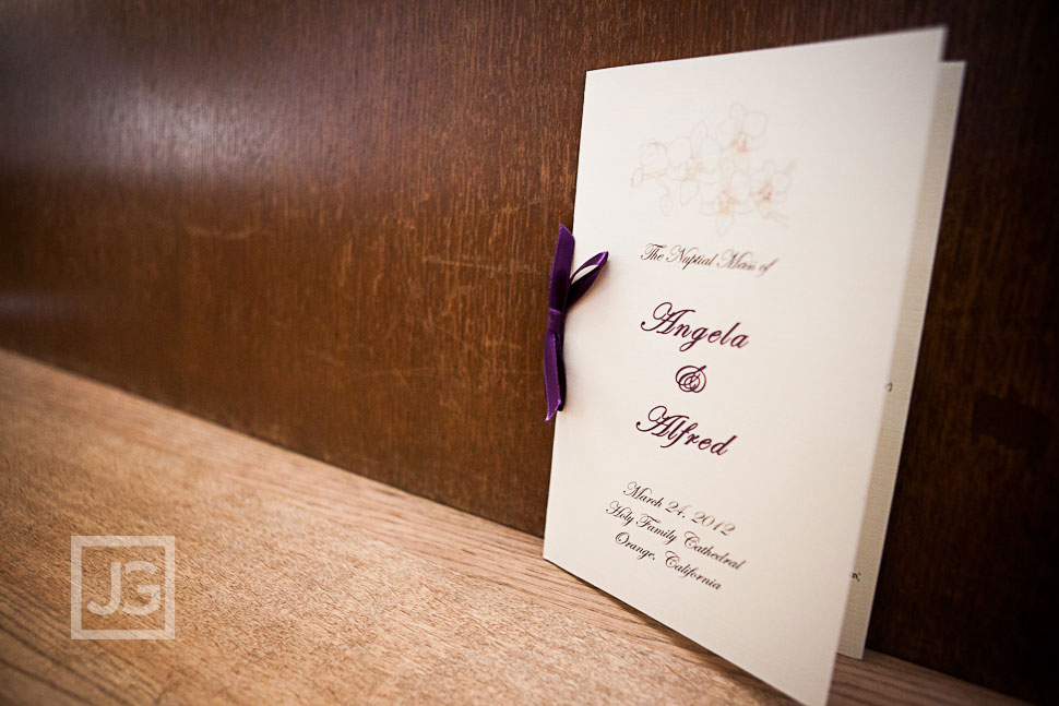 Holy Family Cathedral Wedding Ceremony