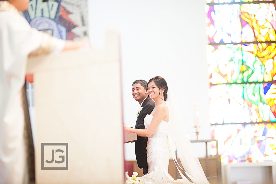 Holy Family Cathedral Wedding Ceremony