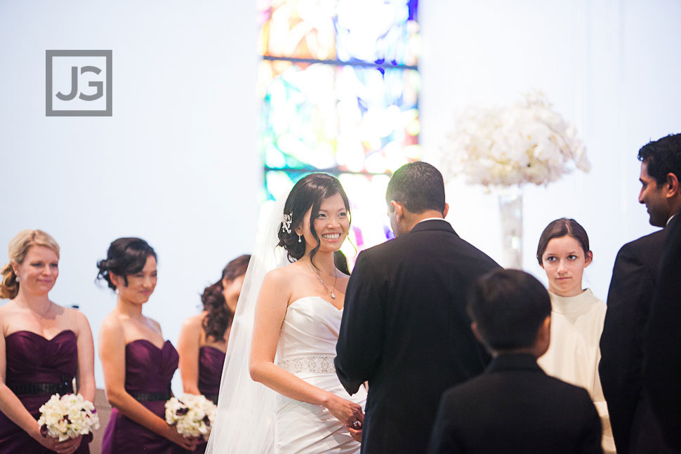 Holy Family Cathedral Wedding Ceremony