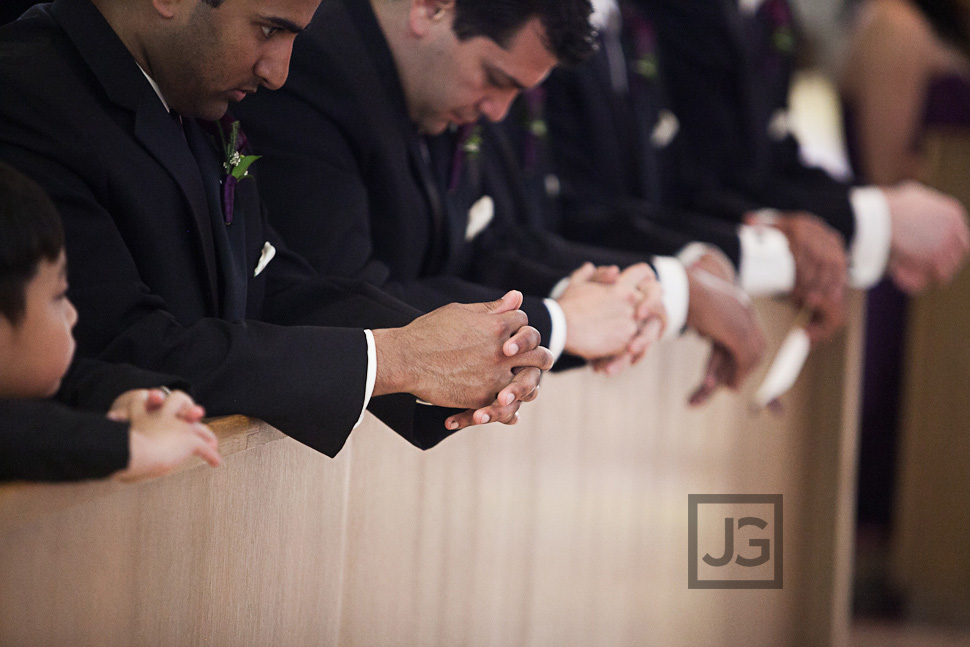 Holy Family Cathedral Wedding Ceremony