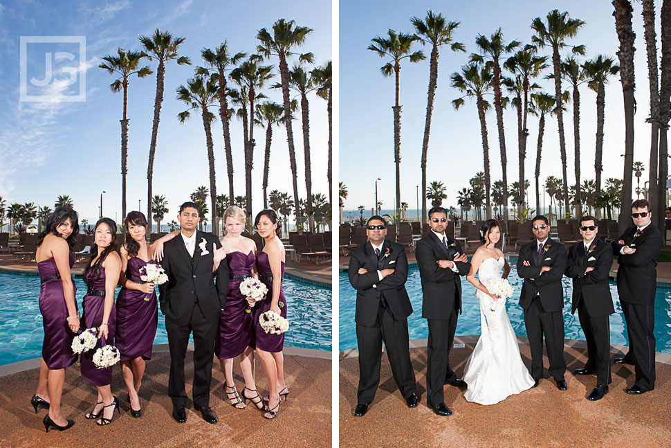 Hilton Waterfront Beach Resort Wedding Party