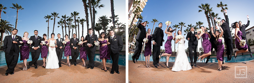 Hilton Waterfront Beach Resort Wedding Party