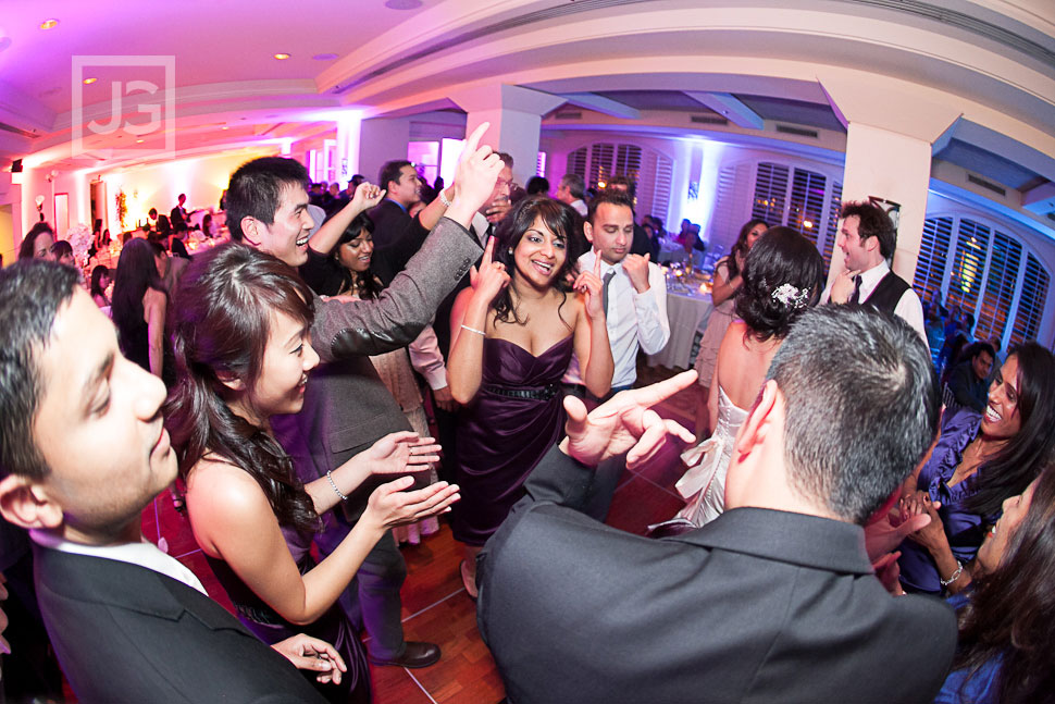Hilton Waterfront Beach Resort Wedding Reception Dancing