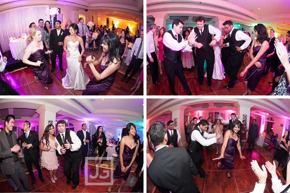 Hilton Waterfront Beach Resort Wedding Reception Dancing