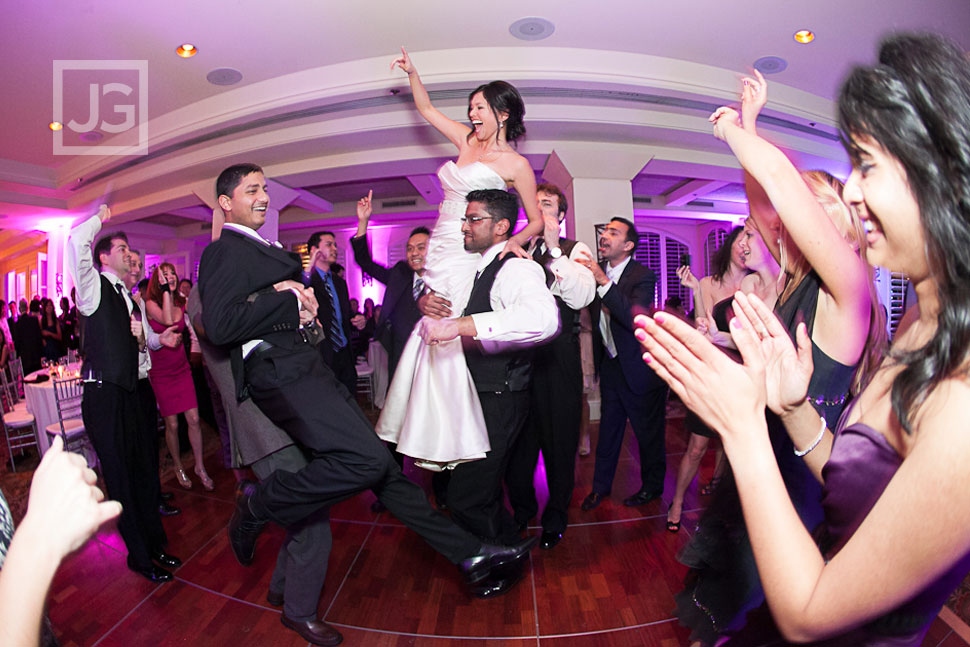 Hilton Waterfront Reception Dancing