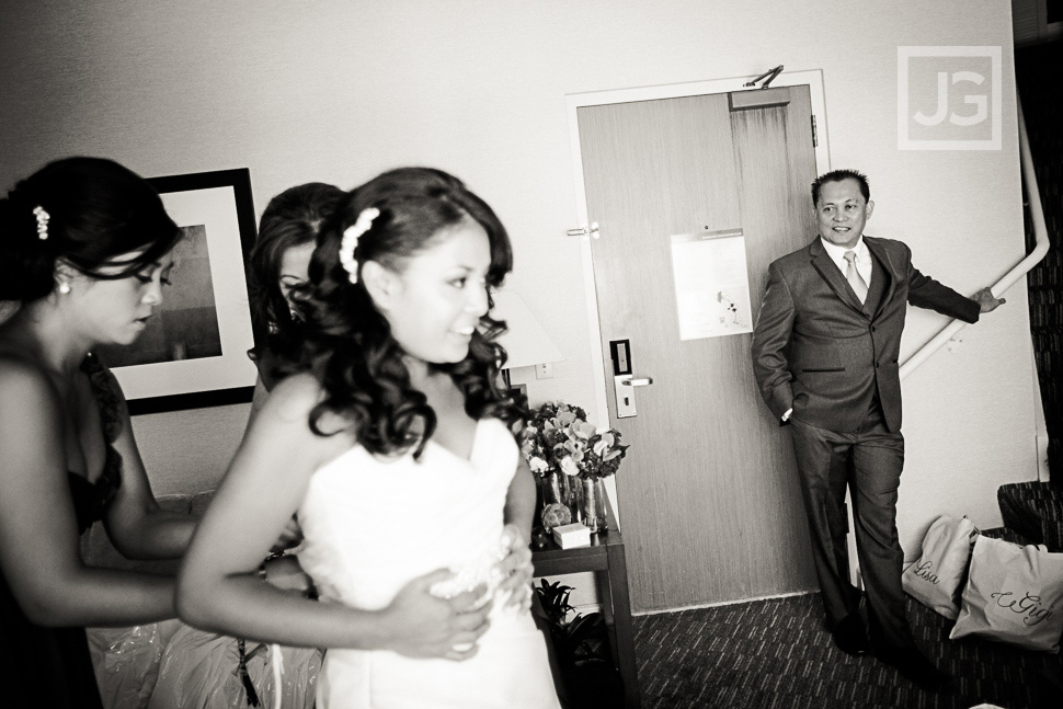 Westin San Diego Wedding Preparation
