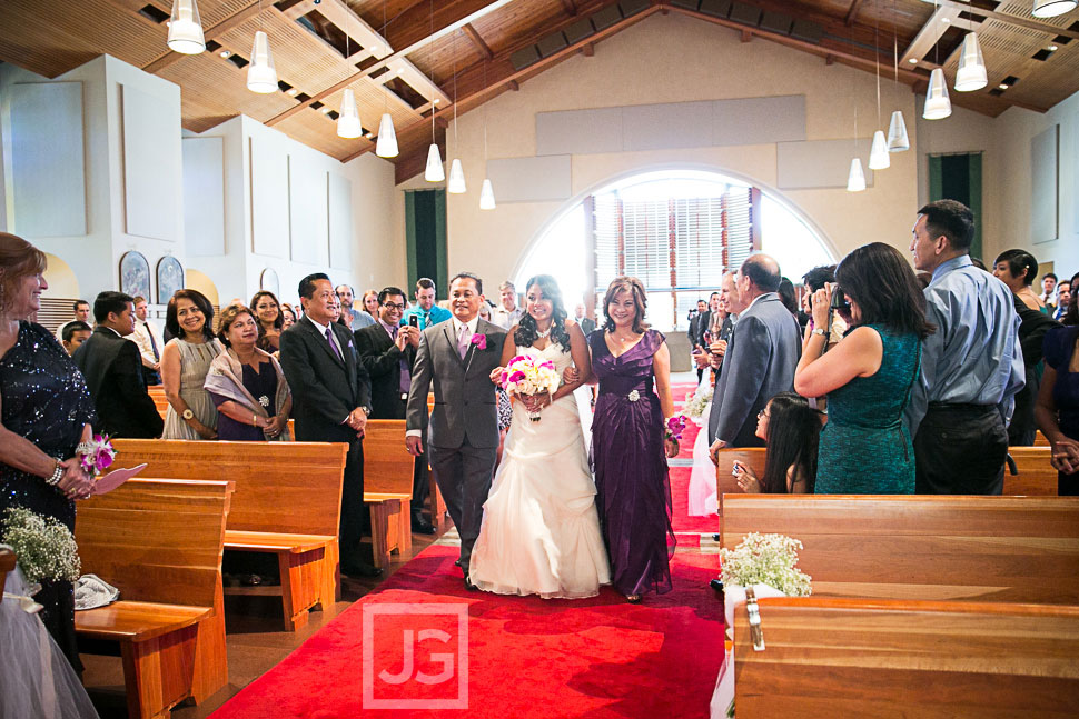 St. Vincent Catholic Church Wedding Ceremony
