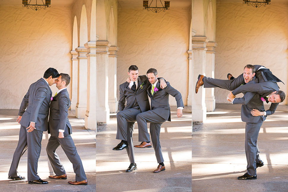 Balboa Park Wedding Party Photos