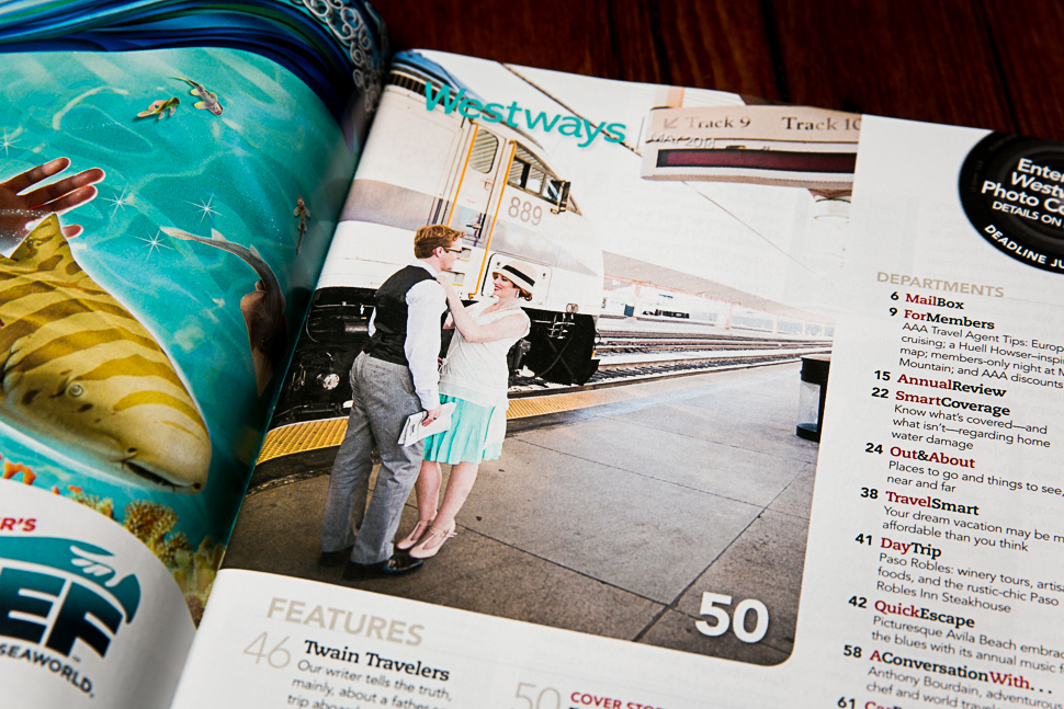 Published Westways Magazine Cover Photography