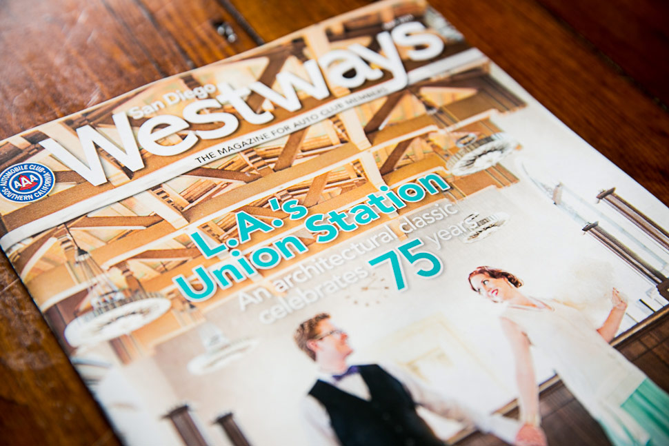 Published Westways Magazine Cover Photography