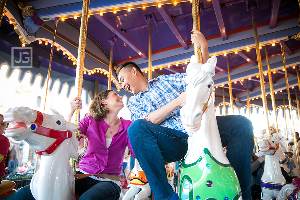 Disneyland Engagement Photography Toontown