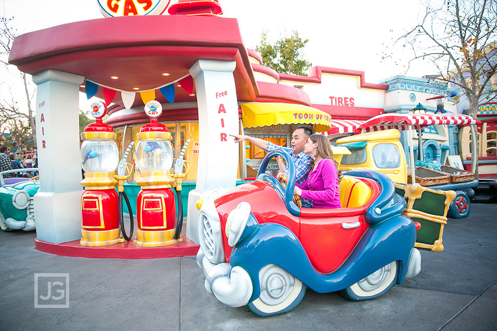 Disneyland Engagement Photography Toontown