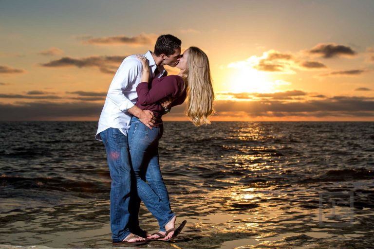 San Diego Balboa Park + Sunset Cliffs Engagement Photography | Cameron + Whitman