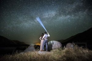 Milky Way Astrophotography in Sequoia! Engagement Photography with Stars | Nancy + Jon