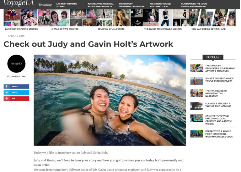 Featured in VoyageLA | Santa Monica Engagement Photography