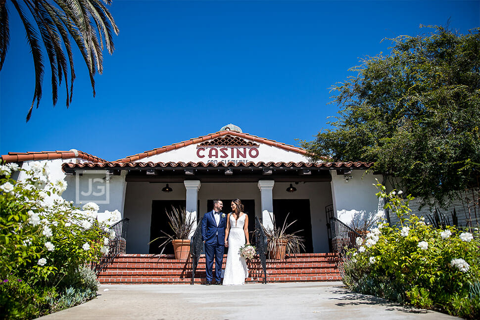 Casino San Clemente Wedding Photo