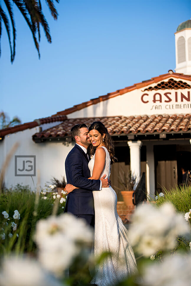 Casino San Clemente Wedding Portrait