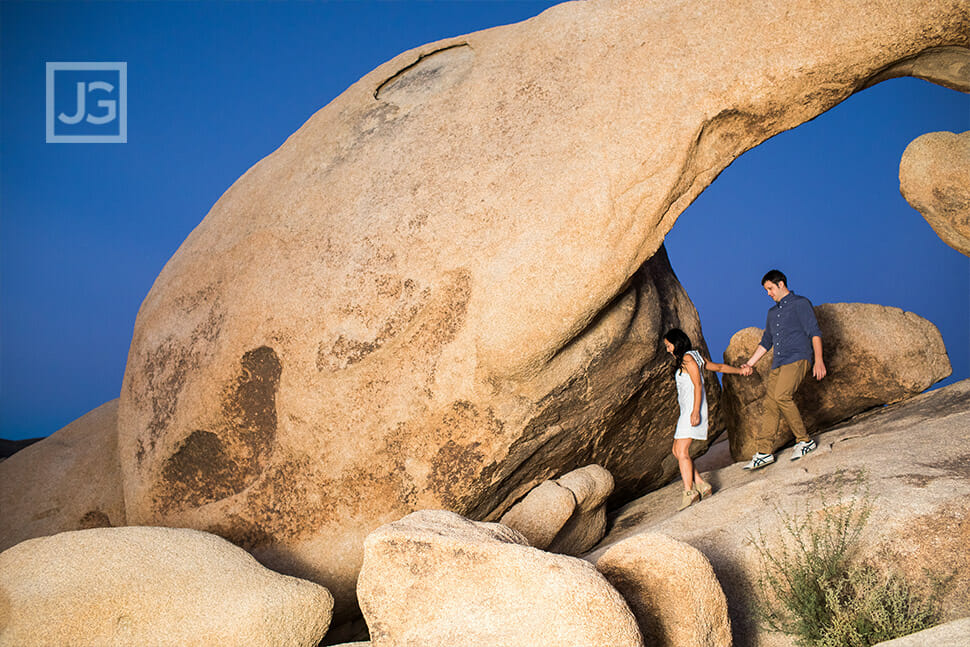 Joshua Tree wedding photo