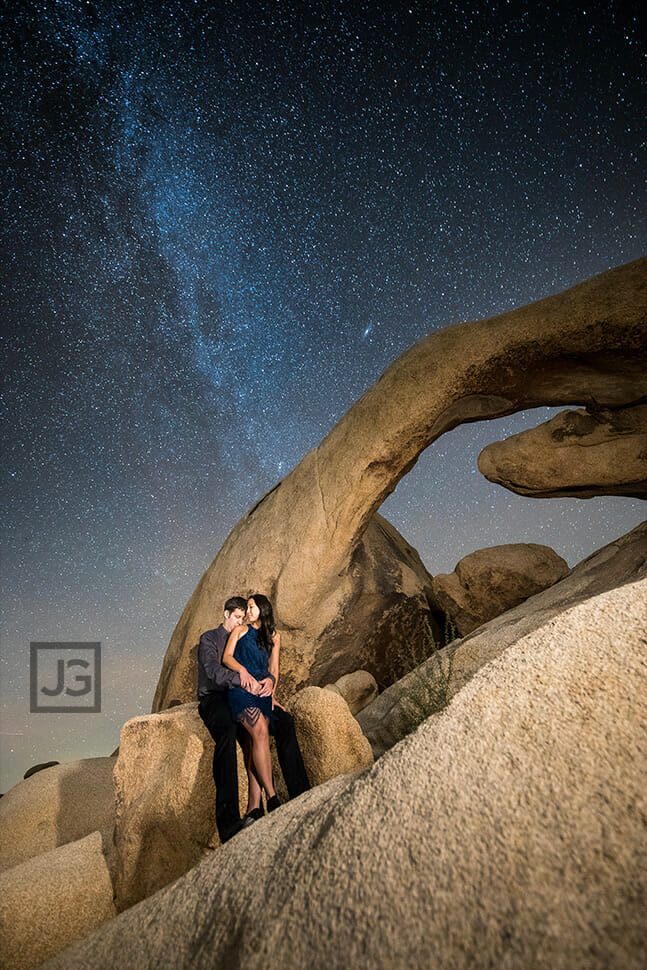 Engagement Photography Milky Way