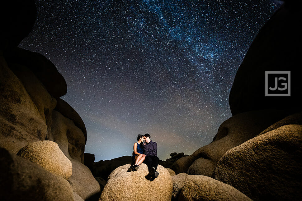 Milky Way Engagement Photography