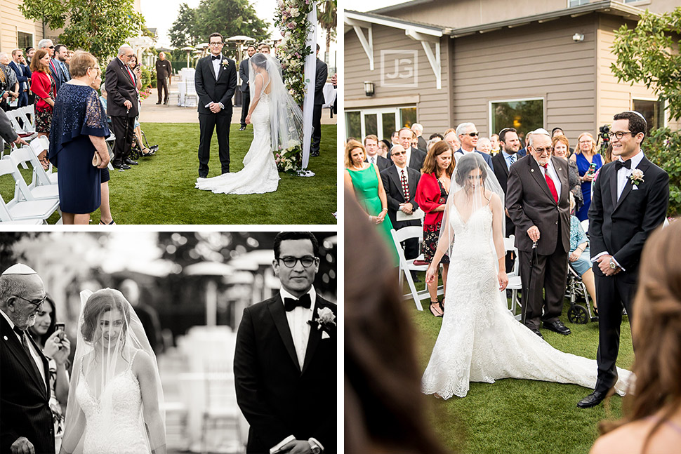 Hakafot or circling the groom