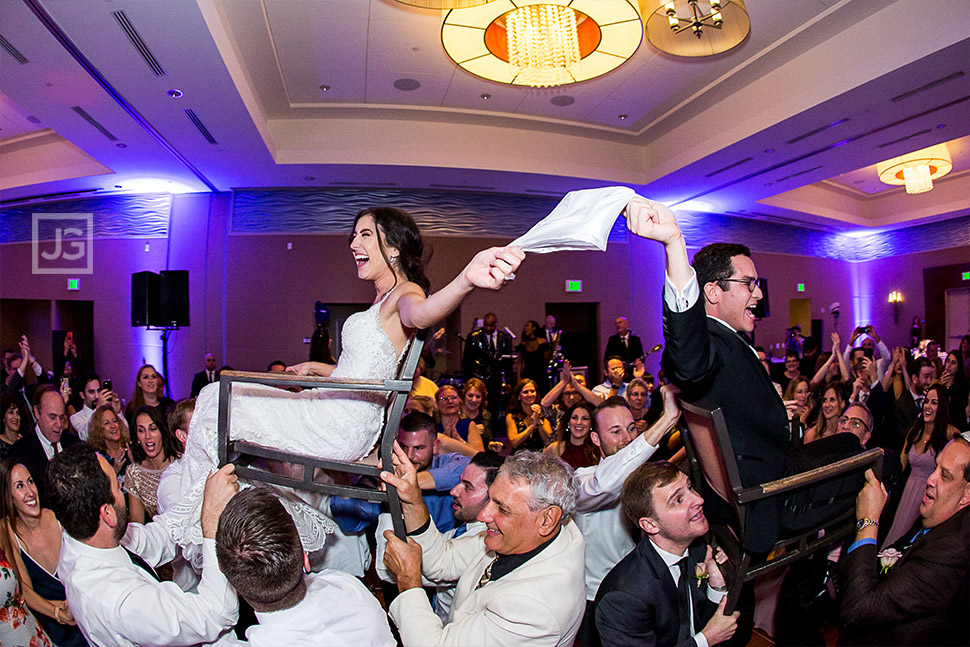 Hora Circle Dance while holding a napkin/handkerchief