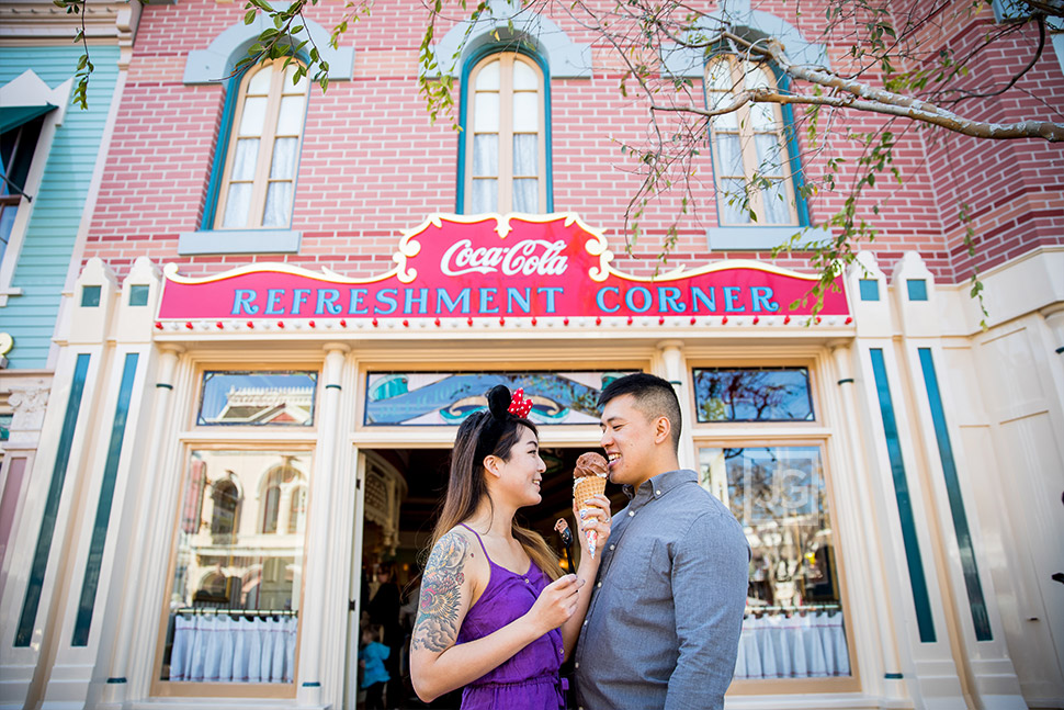 Gibson Girl Ice Cream Parlor Disneyland