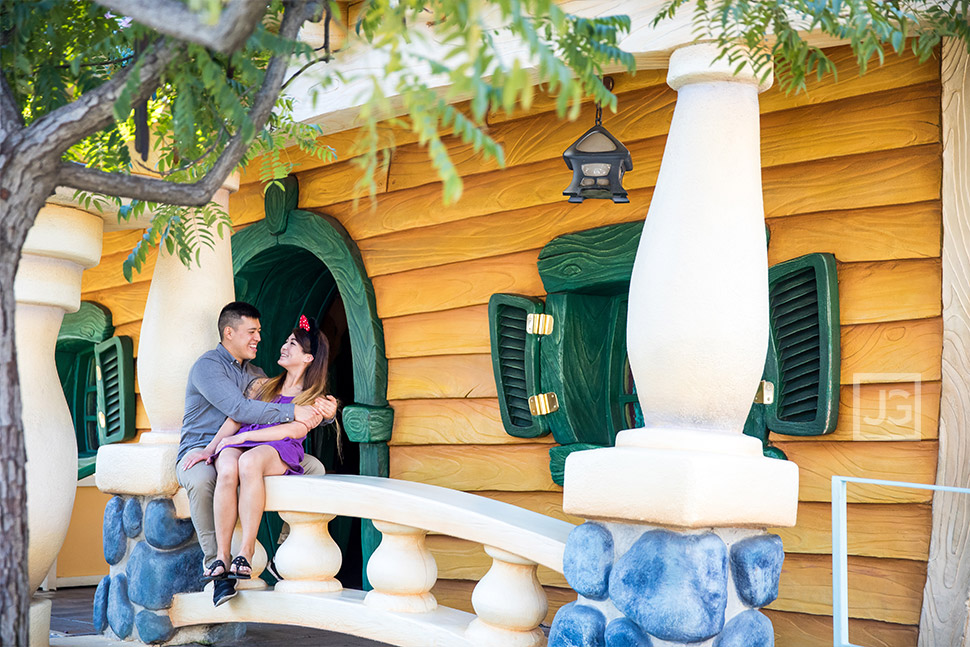 Disneyland Engagement Photography