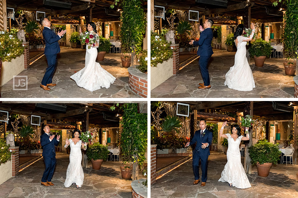 Hacienda Wedding Reception Grand Entrance