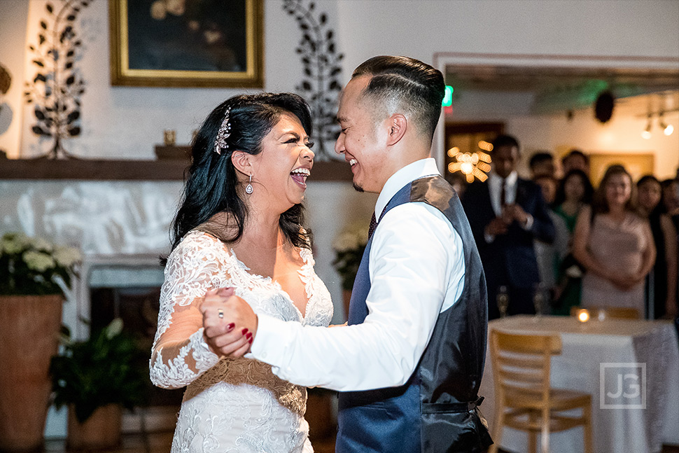 Hacienda Wedding Reception First Dance