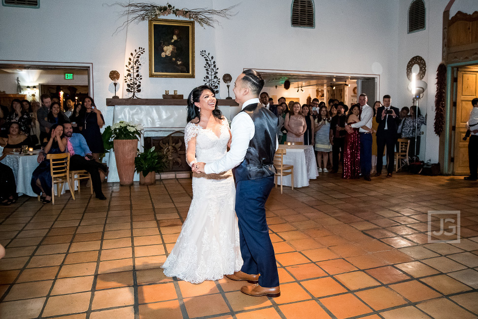 Hacienda Wedding Reception First Dance