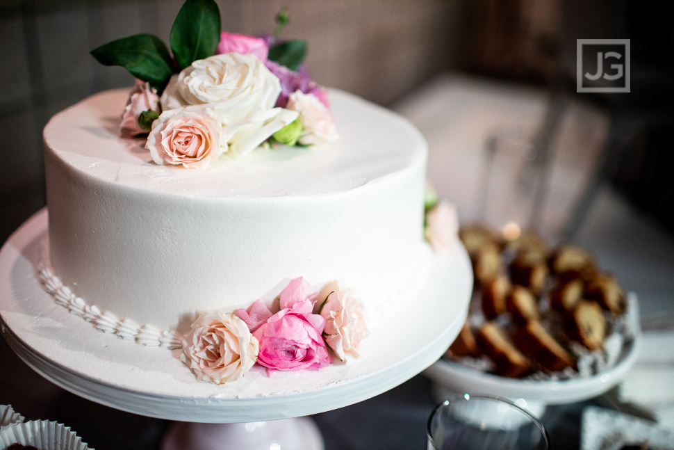 Seven Degrees Wedding Reception Wedding Cake