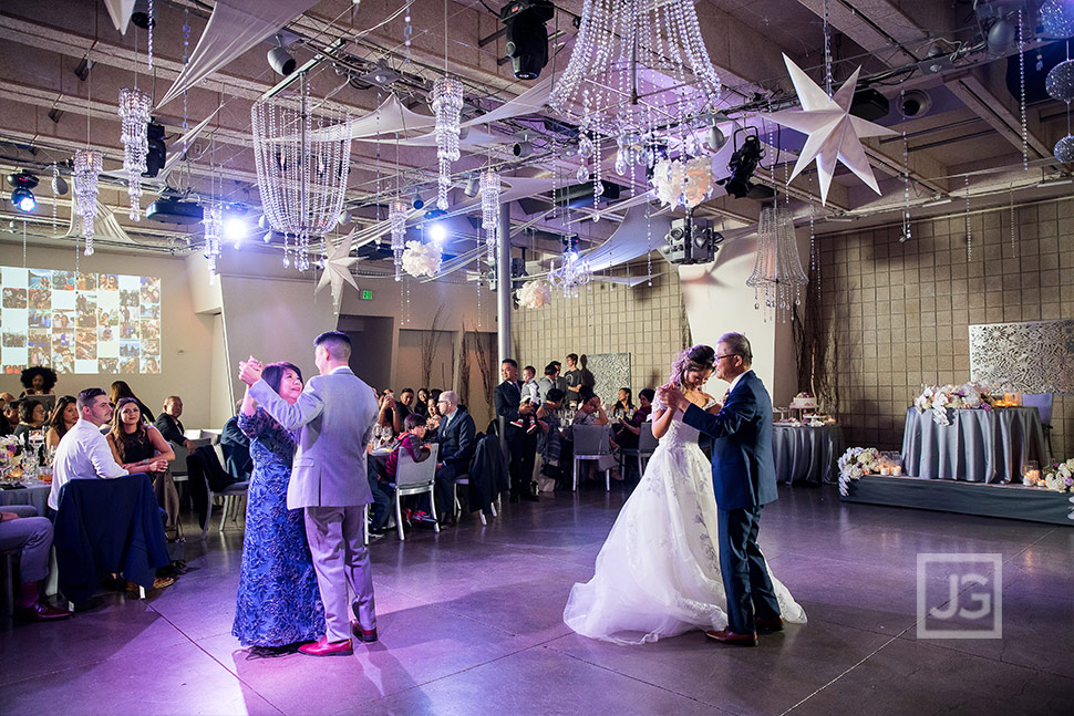 Seven Degrees Wedding Reception Father Mother Dances