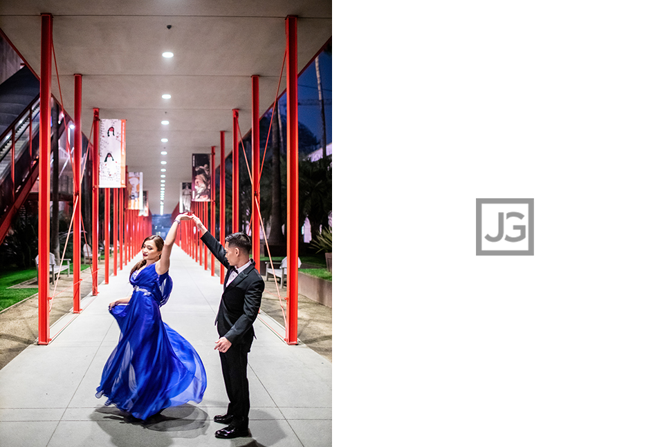 LACMA Engagement Photography