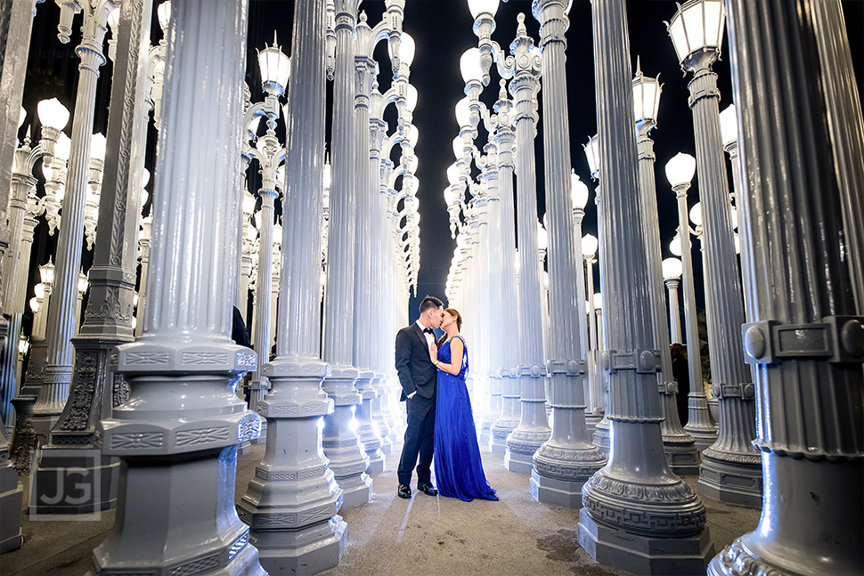 LACMA Engagement Photography