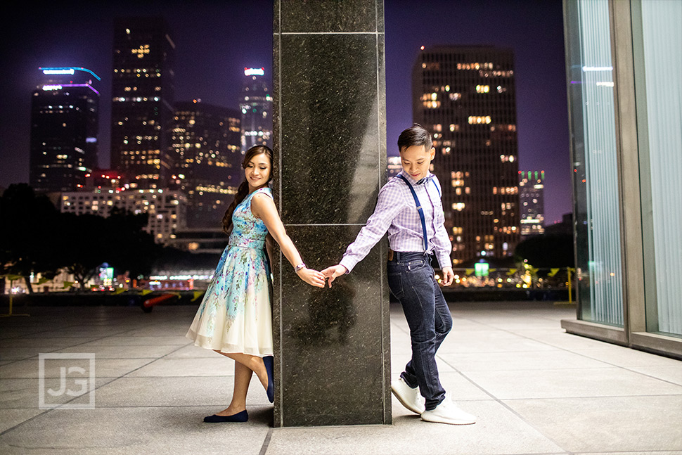 Downtown Los Angeles Engagement Photos