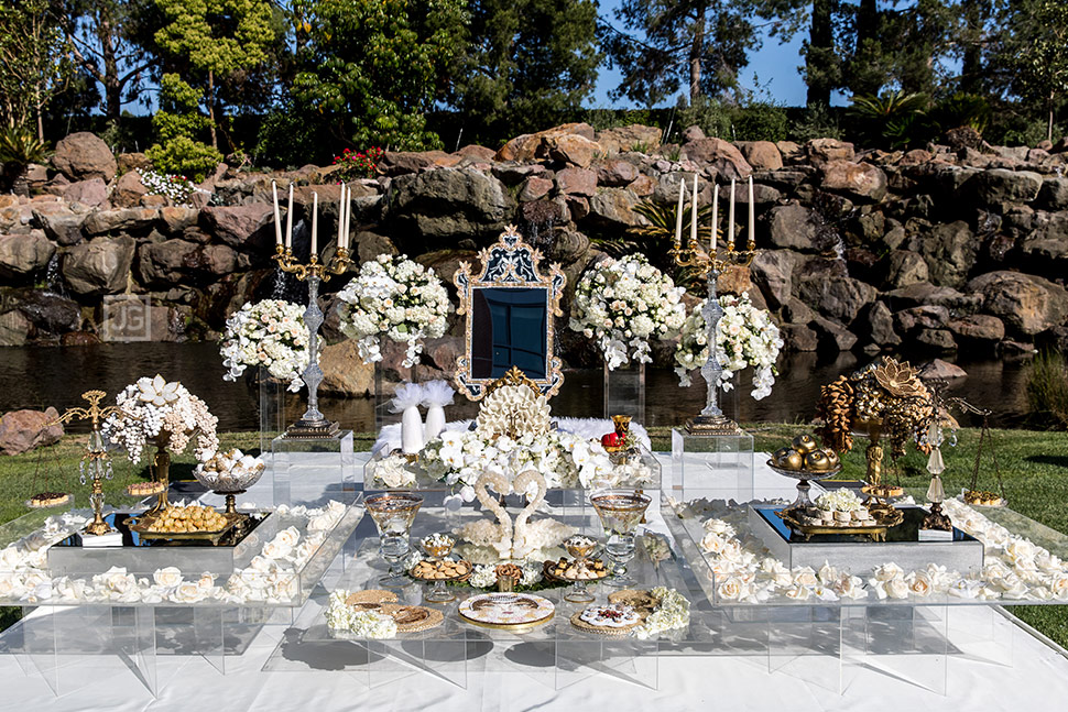 Persian Wedding Ceremony Four Seasons Westlake Village sofreyé aghd