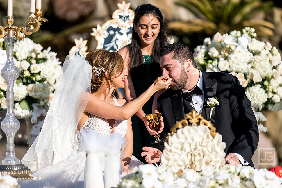 Four Seasons Westlake Village Wedding Ceremony Persian Honey