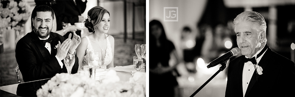 Four Seasons Westlake Village Wedding Reception Speeches